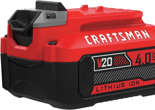 Vista 9 de CRAFTSMAN V20 4Ah batería de iones de litio para herramientas eléctricas, paquete de 2 (CMCB204-2)