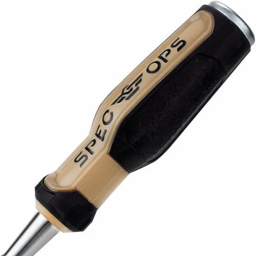 Vista 33 de Spec Ops Tools - Juego de cinceles de madera con cuchillas de acero de alto carbono, agarre absorbente de golpes, 4 piezas, 3% donado a veteranos