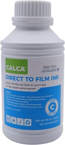 Vista 7 de CALCA Recambio de tinta DTF de EE. UU. para impresoras de inyección de tinta, impresión de película de transferencia de calor, tinta dtf y película