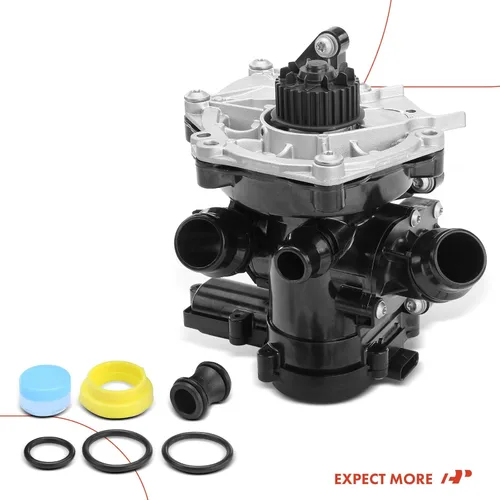 Vista 8 de A-Premium Bomba de agua de motor compatible con Audi A3, A3 Quattro, A4 y A4 Quattro 2017, A6 y A6 Quattro, Q7, S3 2015-2017, TT Quattro 16-17