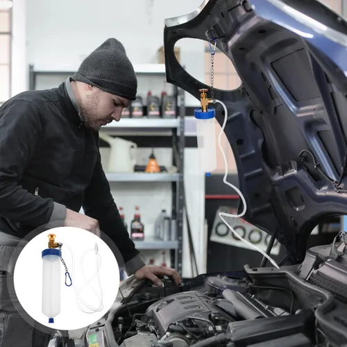 Vista 8 de ULTECHNOVO Limpiador del sistema de combustible Botella colgante Herramienta de limpieza de admisión automática para mantenimiento integral