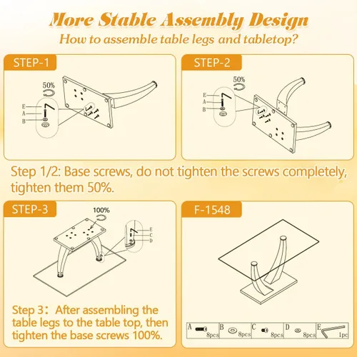 Vista 6 de Juego de Mesa de Comedor Negra para 6, Mesa de Comedor de Mármol Falso de 71" para 6, Juego de Mesa de Cocina Rectangular con Sillas de Cuero PU