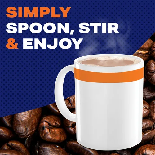 Vista 9 de Maxwell House Mezcla instantánea de bebidas estilo café, fácil de preparar, 1 recipiente, para café rápido por la mañana o merienda de la tarde