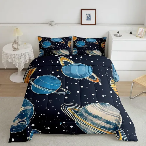 Vista 26 de Erosebridal Dinosaur Twin Comforter Set for Kids, Cute Dinosaur Theme 2Pcs Bedding Sets for Boys Girls, Dark Green and Black Dino Soft Bed Set