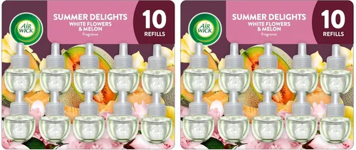 Vista 13 de Air Wick Repuesto de aceite perfumado enchufable, 2 unidades, delicias de verano, ambientador, aceites esenciales