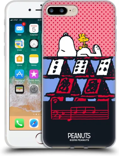 Vista 307 de Head Case Designs Officially Licensed Peanuts Charlie & Woodstock Nap Halfs and Laughs Gel Case [Military Grade Protection] Compatible with Apple