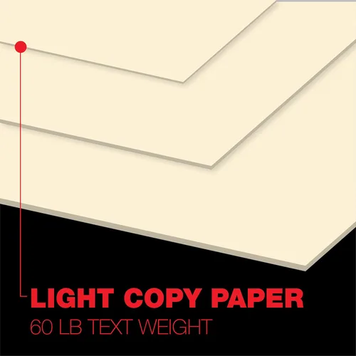 Vista 3 de Accent Opaque Cream - Papel para impresora y texto de 60 libras / Bond de 24 libras de 8.5 x 11 pulgadas, 500 hojas (1 resma), papel de computadora