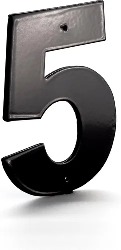 Vista 17 de Montague Metal Products - Números de casa individuales, escritos en letra Helvetica