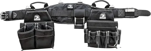 Vista 2 de Gatorback B240 Combo para electricista con soporte Pro-Comfort para la espalda. Cinturón de trabajo ventilado y resistente (Pequeño 26-30 pulgadas)