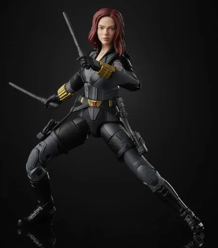 Vista 7 de Hasbro Marvel Black Widow Legends Series - Figura de acción coleccionable de 6 pulgadas, diseño premium, 6 accesorios, a partir de 4 años