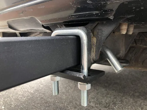 Vista 9 de MaxxHaul 50027 Plataforma de soporte de enganche para bicicletas, estilo portabicicletas para 2 bicicletas para autos, camiones, SUV, minivans