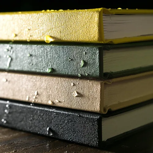 Vista 10 de Rite in the Rain Cuaderno de tapa dura resistente a la intemperie, 8 3/4" x 11 1/4", cubierta bronceada, patrón universal (No. 970TF-MX)