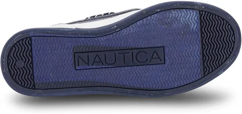 Vista 8 de Nautica Spinnaker - Mocasines casuales para niños con 2 ojos de encaje (niño pequeñoniño grande)