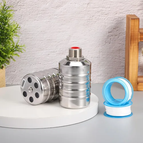 Vista 4 de 2pcs Stainless Steel Auto Water Float Valve 1/2" Thread for Water Tank Level Control, Automatic Shut-off Float Valve for Pool, Stock Tank, and