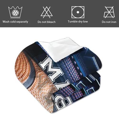 Vista 6 de Juego de edredón de baloncesto personalizado para niños y adolescentes, ropa de cama de estadio de baloncesto, decoración de dormitorio, juego