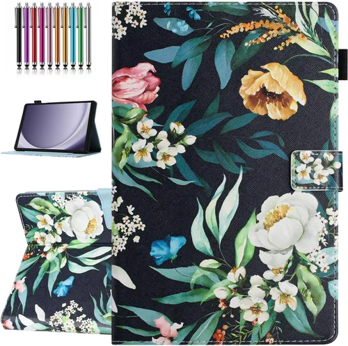 Vista 15 de Funda para Samsung Galaxy Tab A7 Lite de 8.7 pulgadas [SM-T220/T225/T227] Modelo 2021, Cubierta Plegable de Soporte de Cuero PU Premium con Soporte