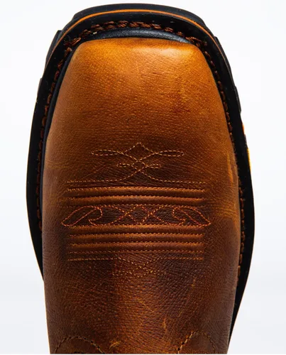 Vista 2 de Cody James Bota de trabajo con bandera occidental para hombre de 11" con punta nano compuesta - Dbp-3-A