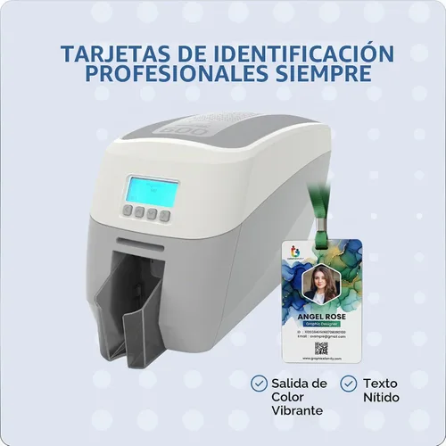 Vista 6 de Bodno 2 x Magicard 600 Impresora MB300YMCKO Cinta de Color – YMCKO – 300 Impresiones Software Demo Card