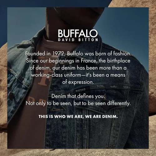 Vista 7 de Buffalo David Bitton pantalones vaqueros elásticos delgados para hombre