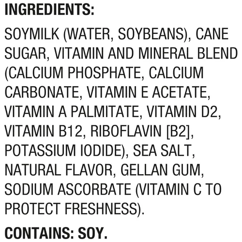 Vista 3 de Silk - Leche de soya, original, sin lácteos, vegana, sin OGM verificada por el «Proyecto Non-GMO», medio galón, 64 fl oz