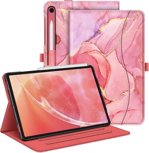 Vista 21 de Funda Fintie para Samsung Galaxy Tab S10 Lite/S10 FE/S9 FE 5G 10.9 pulgadas/Tab S9 11 pulgadas con soporte para S Pen, cubierta protectora