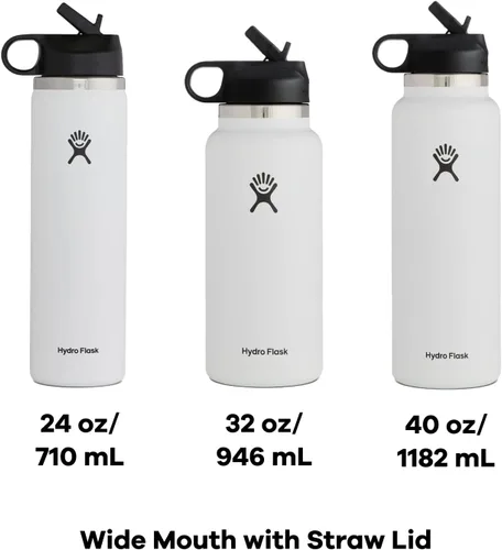 Vista 3 de Hydro Flask Tapa de popote de boca ancha
