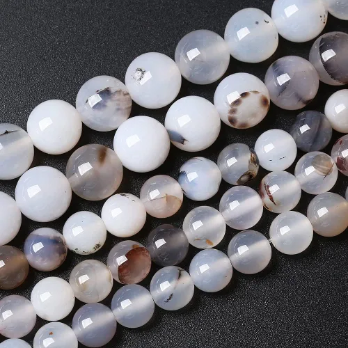 Vista 34 de 60 piezas de cuentas de piedra natural de 6 mm de esmeralda verde Cuentas sueltas redondas de piedra de curación de energía AAA para hacer joyas