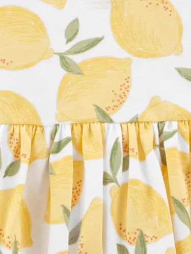 Vista 3 de Simple Joys by Carter's Girls' Short-Sleeve and Sleeveless Dress Sets, Pack of 2