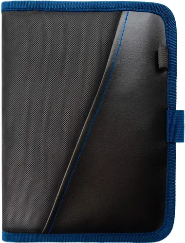 Vista 11 de Organizador de compartimento para guantera, soporte para documentos de automóvil, bolsa manual del propietario, cartera de almacenamiento de Negro
