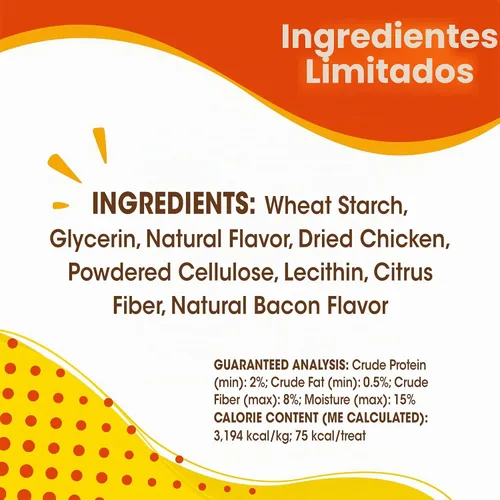 Vista 10 de Nylabone Nubz - Golosinas naturales para perros hechas con pollo real