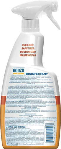 Vista 2 de Gonzo Natural Magic Desinfectante desinfectante, desodoriza y limpia tu hogar, cítricos de 24 onzas, cítricos, 24 onzas líquidas