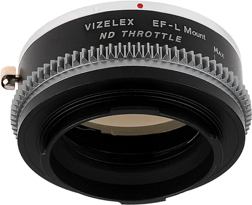 Vista 3 de Vizelex - Adaptador de lente de acelerador ND compatible con Canon EOS (EF/EF-S) D/SLR para cámaras sin espejo Alliance de montaje en L