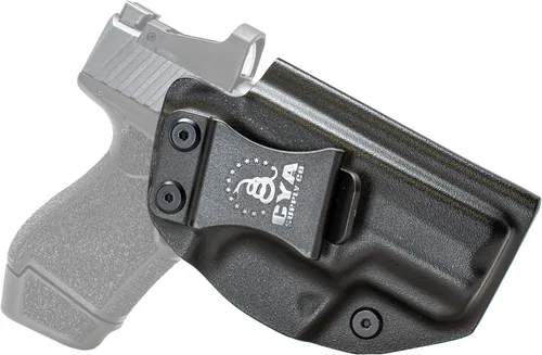Vista 12 de CYA Supply Co. - Fundas IWB Black Optics Ready - Múltiples ajustes - Propiedad de veteranos - Fabricado en Estados Unidos