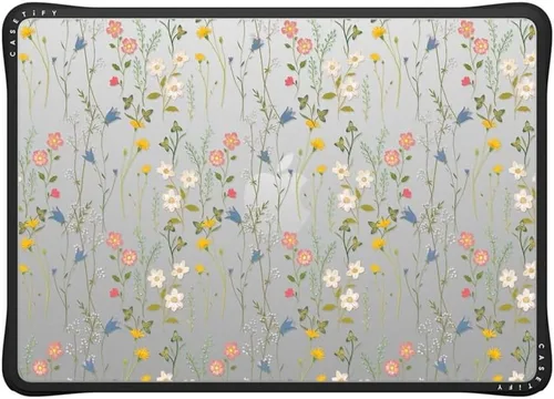 Vista 55 de CASETiFY Impact - Funda para MacBook Air de 13 pulgadas (M1/Intel) [esquinas de impacto acolchadas/resistente a los arañazos/agarre antideslizante]