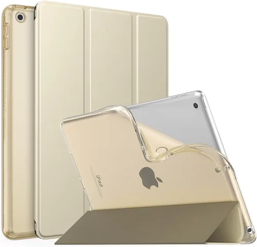 Vista 38 de MoKo Funda para Nuevo iPad de 9ª/8ª/7ª generación (2021/2020/2019), TPU suave translúcido esmerilado, carcasa trasera delgada, funda protectora