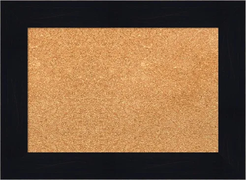 Vista 12 de Amanti Art Natural Cork Board for Wall, 13x19 Vision Board with Blue Wood Frame, Small Corkboard Office Decor for Home Organization, Country Rustic