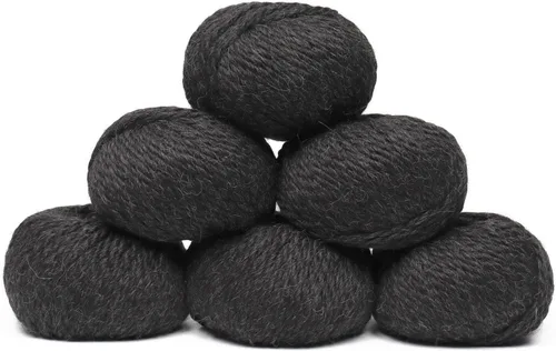Vista 42 de 100% Hilo de Lana de Alpaca Bebé 100g Madeja Peso Grueso Teñido a Mano Hecho en Perú - Celestialmente Suave y Perfecto para Tejer y Hacer Ganchillo