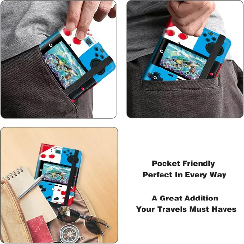 Vista 2 de RYUITHDJP Funda para tarjetas de crédito con RFID Block-1-A, Jugador de juegos para niños, Casual