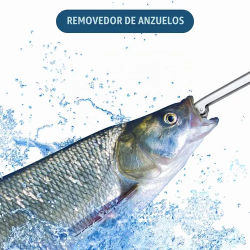 Vista 2 de Herramienta de extracción de anzuelos de acero inoxidable para pesca, 2