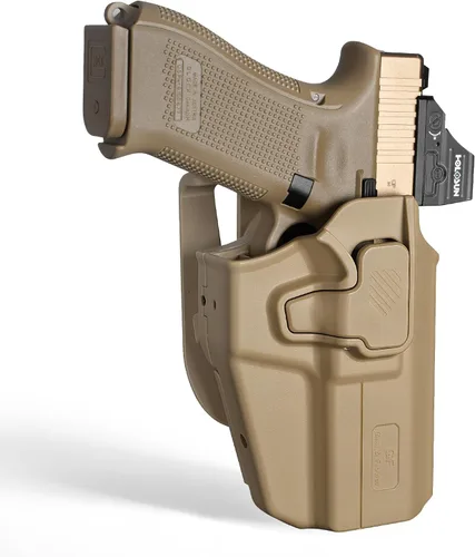 Vista 8 de Funda universal OWB para Glock/S&W/Sig/Springfield/CZ/Beretta/Taurus/Canik/FN/ 1911/Walther, se adapta a más de 100 pistolas de tamaño completo