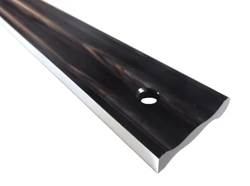 Vista 2 de Borde recto de aluminio anodizado de 50 pulgadas garantizado recto hasta dentro de 0.003 pulgadas sobre 50 pulgadas de longitud total SE50
