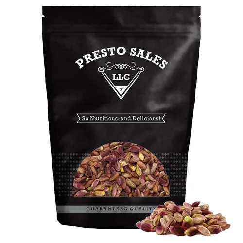 Presto Sales Pistachos crudos turcos sin cáscara ANTEP de 16 onzas. | Calidad premium y refrigerio rico en nutrientes | Saludable, natural, vegano,