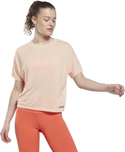 Vista 2 de Core 10 Women's Mesh Short-Sleeve Crop Tee