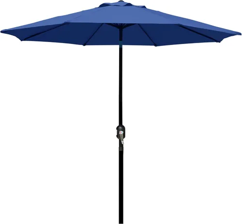 Vista 25 de Blissun - Sombrilla de aluminio para patio al aire libre de 9 pies, sombrilla de mesa para exteriores, sombrilla de jardín, sombrilla de mercado