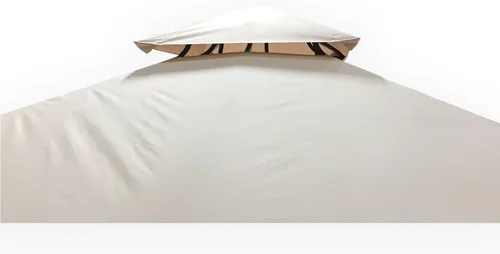 Vista 2 de Garden Winds Cubierta superior de toldo de repuesto para cenador de mimbre Xtremepower 10x10 - Riplock 500