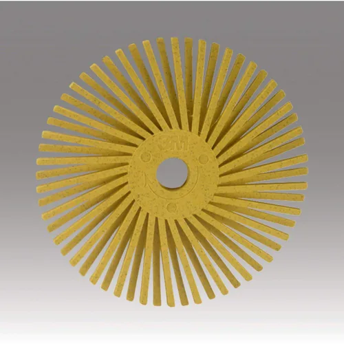 Vista 12 de Scotch-Brite Disco radial de cerdas, 3 pulgadas x 3/8 en 120, 10 por caja