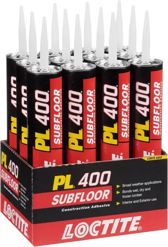Vista 8 de Loctite PL 400 Adhesivo de servicio pesado para subsuelo, 10 fl oz, 12, cartucho
