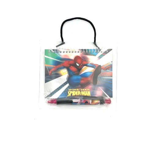 Vista 2 de Disney Spiderman Spiral Notebook - Autograph Book -Retractable Pen - SpiderSense