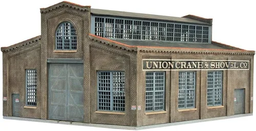 Walthers Cornerstone HO Scale - Kit de grúa y pala (9-1/2 x 7-1/8 x 4-15/16 pulgadas, 9.3 x 7.0 x 4.8 in)
