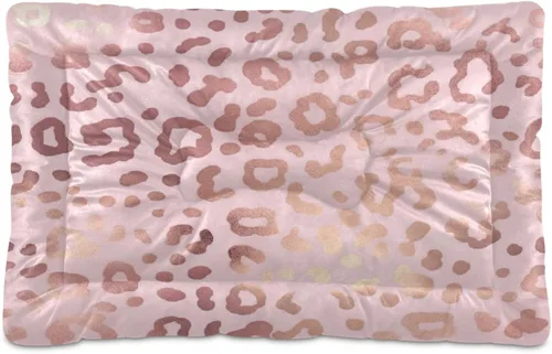 Vista 43 de Almohadilla de cama para mascotas con estampado de vaca 3D, tapete suave para cama de perro con parte inferior antideslizante, almohadilla de jaula